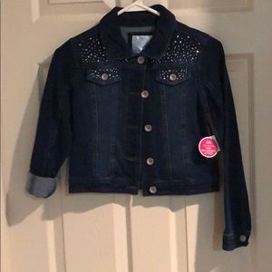 NWT Justice denim jacket